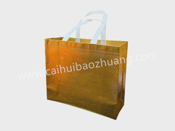 彩匯包裝 金色手提袋 定制新品手提袋